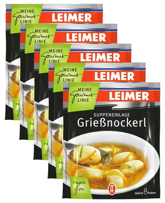 Immagine prodotto di Gnocchi di semolino Leimer per 8 porzioni 100g confezione da 5