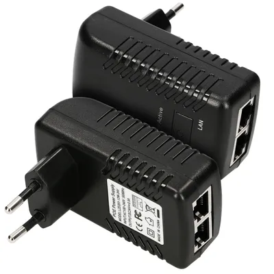 Produktbild von Extralink PoE Injector 24V 0,5A 12W mit 2x RJ45 Ports