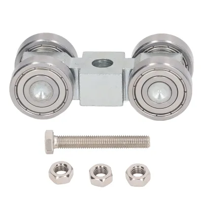 Obrázok produktu pre Montáž kladky, Montáž kladky 4 kolies, Montáž kladky vozíka, Montáž ložiskovej kladky, Montáž kladky 4 valčekov, Montáž kladky z nehrdzavejúcej ocele