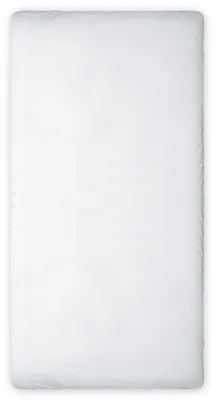 Produktbild von Spannlaken 60x120 cm Frottee Kinder Bettlaken Höhe 15 cm Weiß