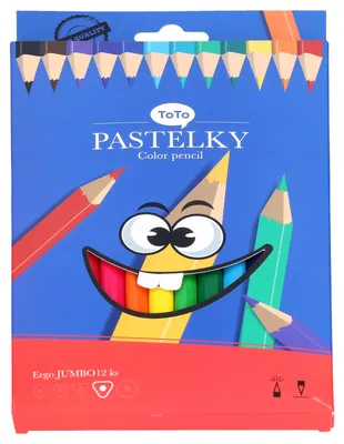 Obrázek produktu pro Pastelky Jumbo ERGO 12 ks