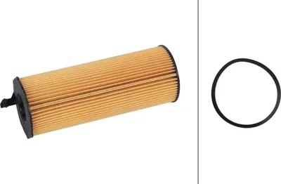 Produktbild von Ölfilter-Einsatz Ø 75 mm HELLA IAM-Expertise passend für u.a. AUDI A6