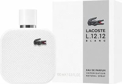 Image de Lacoste L.12.12 Blanc Homme Eau De Parfum Spray 100ml