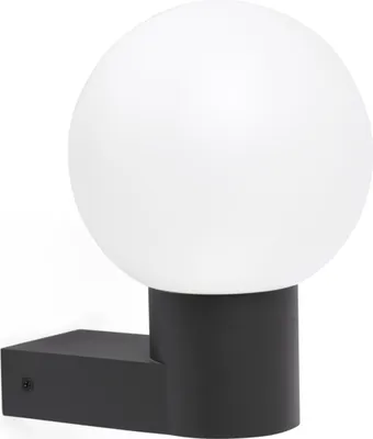 Zdjęcie produktu dla Lampa ścienna MOON wewnątrz ciemnoszara 74432A-01