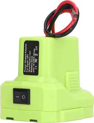 Zdjęcie produktu dla Adapter akumulatora litowego, przewód 14 AWG, konwerter akumulatora elektronarzędzia do serii Ryobi 18 V One+