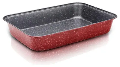Obrázek produktu pro Pečicí forma Oliver Voltz OV51222RS37, 37 cm, mramorový povrch, obdélníková, červená