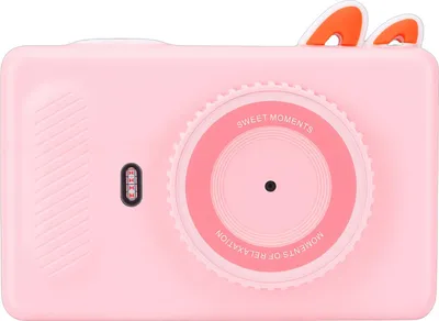 Produktbild von KI-Kinderkamera HD-Videoaufzeichnung 2,4 GHz WLAN LCD-Touchscreen KI-Lernfähige digitale Videokamera Rosa