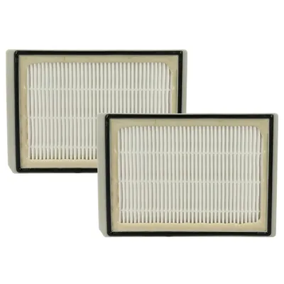 Produktbild von vhbw 2x Staubsaugerfilter kompatibel mit Siemens Bosch VS93A0002, VS93A1705, VS94A00CH/01, VS93A00/01, VS93A0001 Staubsauger - HEPA-Filter Grau Weiß