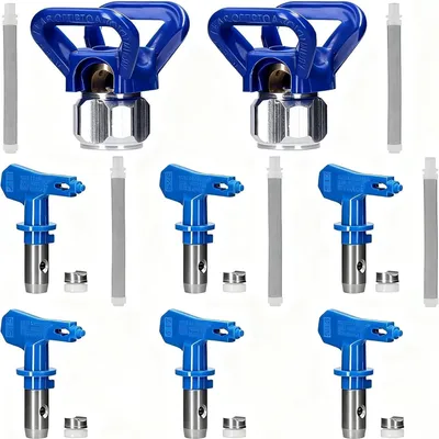 Productafbeelding van Omgoods - Set van 6 Airless Mondstukken met Puntafdichting voor Verfspuitapparaten