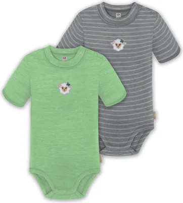 Produktbild von normani 2er Set Doppelpack Baby Merino Body