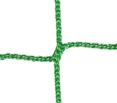Produktbild von Huck Fussballtornetz-Paar aus PP 3 mm 80 x 150 cm grün
