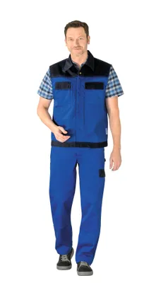 Produktbild von Planam  Tristep Weste kornblau/marine Gr. XXXL, 1251064