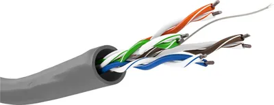 Obrázek produktu pro Síťový kabel CAT 5e, U/UTP, šedý