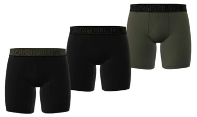 Produktbild von Under Armour - "Performance" Retropants für Herren (3er-Pack) GT23770 (M) (Schwarz/Grün)