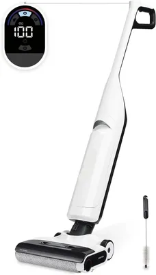 Image de Aspirateur sans fil pour sols durs et tapis - Aspirateur sans sac - Filtre HEPA - Puissance d'aspiration de 17 000 Pa