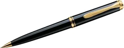 Produktbild von Pelikan Souverän® 600, Clip, Stick-Kugelschreiber, Nachfüllbar, Schwarz, 1 Stück(e)