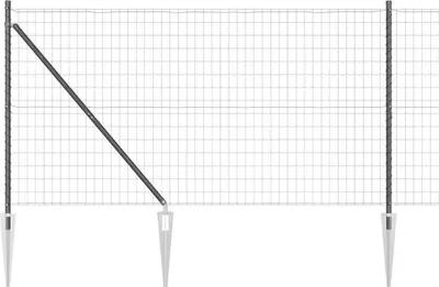 Obrázek produktu pro vidaXL Drátěný plot s hroty 10 x 1,2 m (š x v)