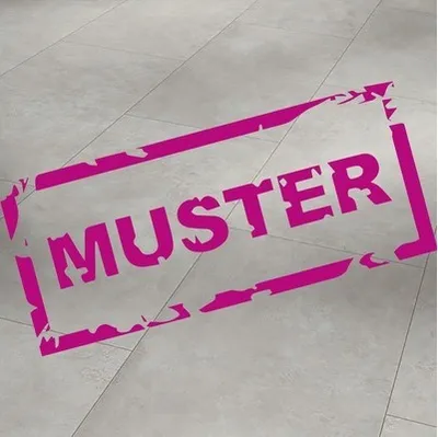 Produktbild von Handmuster zu Laminat Trendtime Beton hellgrau Fliese 853 x 400 x 8 mm