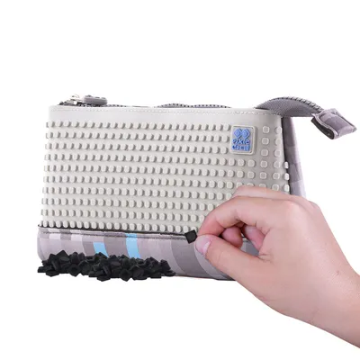 Obrázok produktu pre PIXIE CREW - veľké puzdro Minecraft Šedo-modré