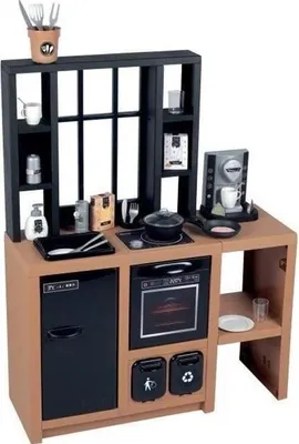 Produktbild von Spielküche, Smoby Loft Industriedesign, 32 Zubehörteile, Ab 3 Jahren