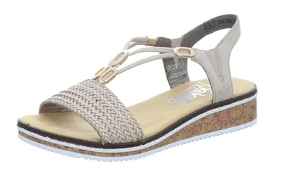 Produktbild von Rieker Damen V3662 Sandale, Cliff Ginger V3662 62, 38 EU
