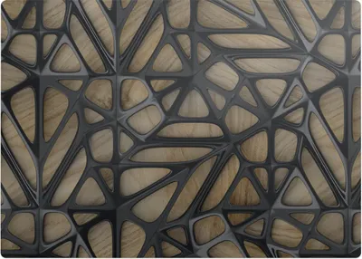 Produktbild von Durchbrochene Struktur – Bodenschutzmatte – Stuhlunterlage 140x100 cm – Rutschfest – Hartbodenmatte