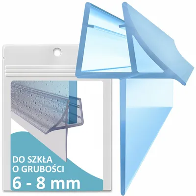 Produktbild von Inea Untere Duschkabinen Dichtung mit Tropfkante 6-8mm