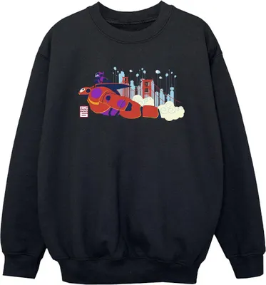 Produktbild von Disney - "Big Hero 6" Sweatshirt für Jungen BI10727 (104) (Schwarz)