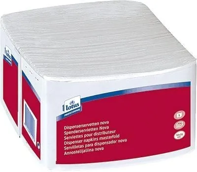 Produktbild von Servietten für Spender Lotus / Tork 31x32Cm 7200 Stück
