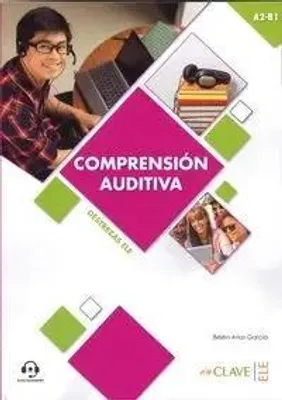 Imagen del producto de Comprensión auditiva, nivel intermedio A2-B1, con audio para descargar