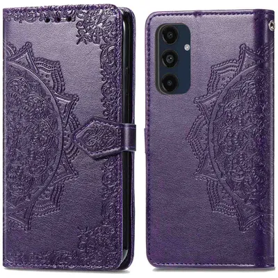 Obrázok produktu pre imoshion Mandala knižnica pre Samsung Galaxy S24 FE - fialová