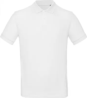 Produktbild von B&C PM430 | Herren Inspire Polo / OCS-100 und -100  - Farbe: White - Größe: XL