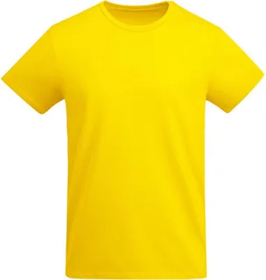 Produktbild von Roly Eco CA6698 | T-Shirt Breda er Baumwolle - Farbe: Yellow 03 - Größe: XL