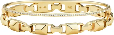 Produktbild von Michael Kors Damen Armband Armreif Silber goldfarben MKC1001AN710