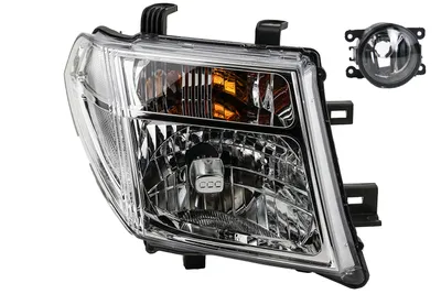 Produktbild von Scheinwerfer passend für Nissan Pathfinder R51 H4 Re. 05-09 + Nebelsche. 26010EB300 26010EB30A 8200074008 6202E1 00006202E1 6710027 000 Johns