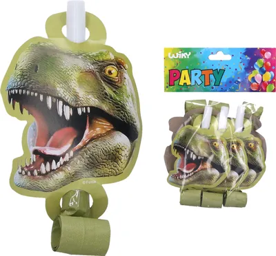 Produktbild von Party-Knallkörper DINO 6 Stück