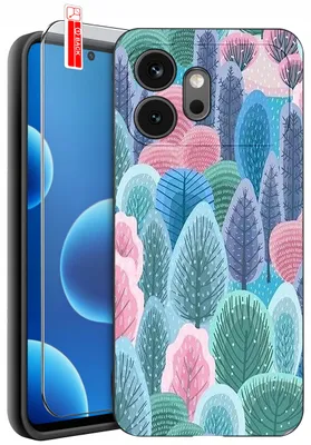 Obrázok produktu pre Puzdrá pre Honor 600 – dizajny | Matné silikónové puzdro + sklo 9H