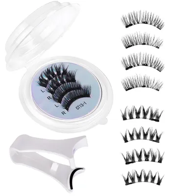 Obrázok produktu pre Magnetické riasy, 2 páry, bez lepidla, s aplikátorom a puzdrom