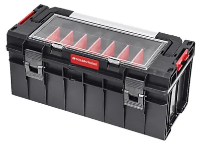 Produktbild von Toolbrothers RHINO Slim Werkzeugkoffer ECO Handling+ Long Edition 22 l IP54 + Werkzeugschale