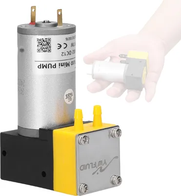 Obrázek produktu pro YW02 12V miniaturní membránová vývěva Kompaktní vývěva Výkonná vývěva s nastavitelným seřízením a bezkonkurenční životností