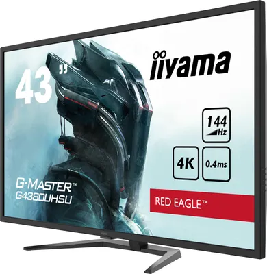 Produktbild von G-Master G4380UHSU-B1 (108 cm (43 Zoll), schwarz, UltraHD/4K, AMD Free-Sync, VA, 144Hz Panel)