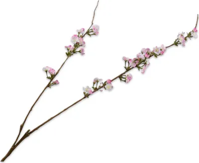 Produktbild von Silk-ka Kunstblume-Seidenblumen-Blütenzweig Rosa 116 cm