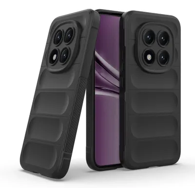 Produktbild von Handy Hülle für Xiaomi Redmi Note 15 Pro+ 5G Grip Case Cover Schutzhülle Softgrip Farbe: Schwarz