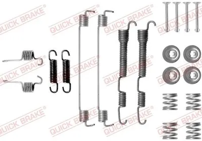Produktbild von QUICK BRAKE Zubehörsatz Bremsbacken Zubehörsatz Bremsbacken 105-0785 Hinten für MITSUBISHI Space Star (DGA)
