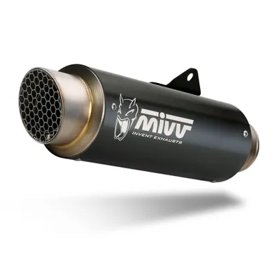 Produktbild von Mivv SPORT Schalldämpfer GPpro Komplettanlage 1x1 Steel Black für BMW G 310 R BJ 2018 >