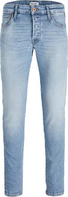 Produktbild von Jack & Jones 12204334, Blau, Jeans, Baumwolle, Elasthan, Nicht bleichen, Schonwaschgang (40°C), 1 Stück(e)