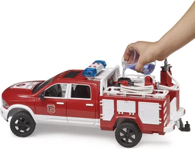 Produktbild von BRUDER RAM 2500, Feuerwehrauto, 4 Jahr(e), Acrylnitril-Butadien-Styrol (ABS), Rot, Weiß