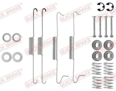 Produktbild von QUICK BRAKE Zubehörsatz Bremsbacken 105-0623 Hinten für FORD TRANSIT Bus (V)