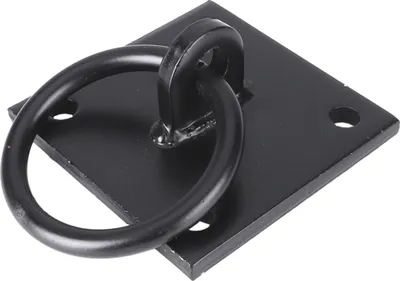 Obrázok produktu pre Kotviaci krúžok čierny 100 x 100 mm - na kus