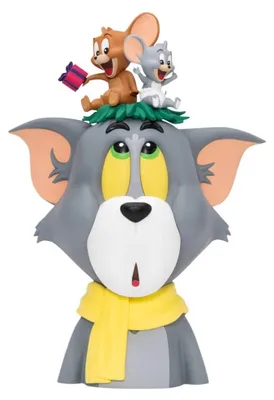 Productafbeelding van Tom & Jerry, PVC-figuur: Tom, Jerry en Tuffy, 15 cm